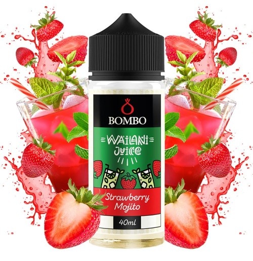 Bombo Wailani Juice Strawberry Mojito 40/120ml