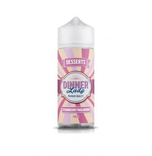 Dinner Lady Strawberry Macaroon 40ml/120ml