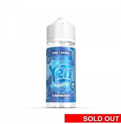 Yeti Defrosted Blue Raspberry Flavour Shot 25/120ml